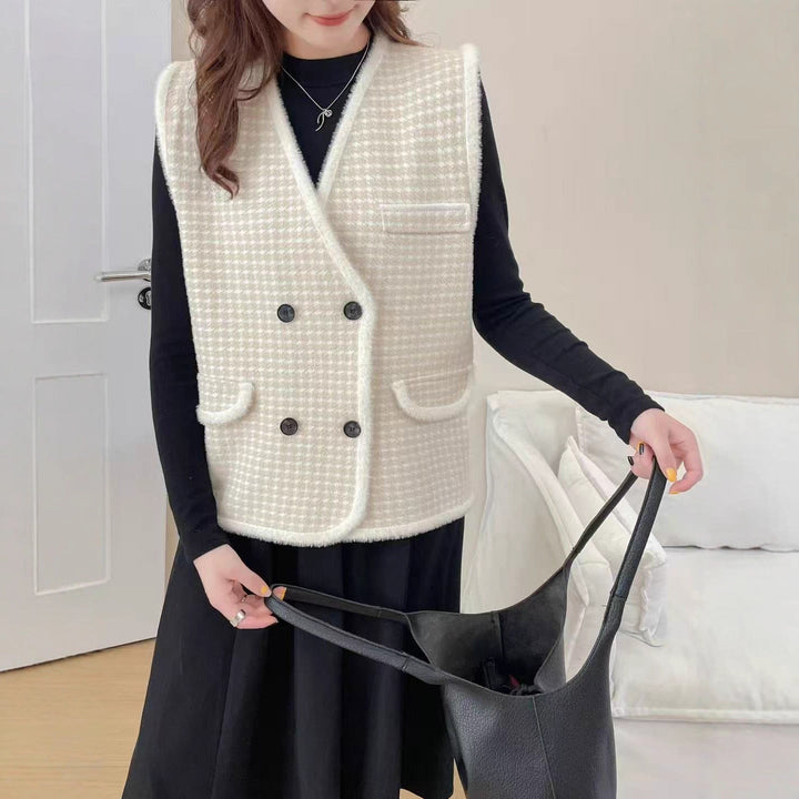 Wynter | Gilet elegante e strutturato doppiopetto