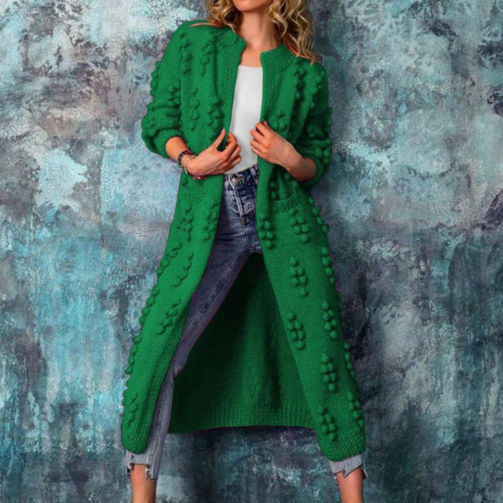 Elara | Moderner langer Damen-Trenchcoat ohne Ärmel