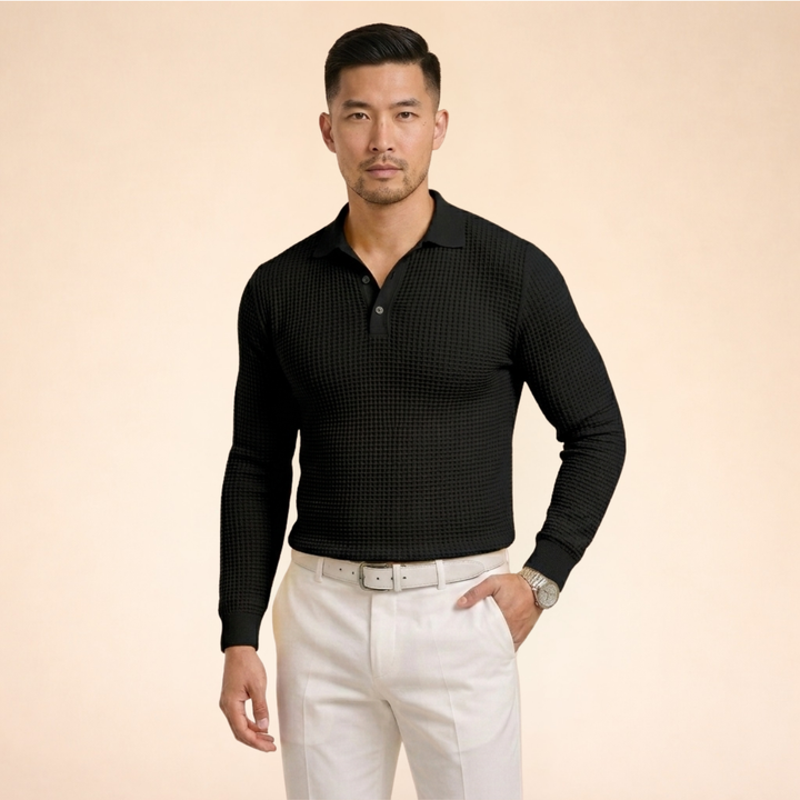 Barclay | Elegant polo sweater for a smart look