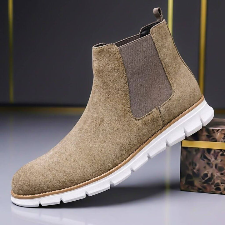 Hudson | Stivaletti Chelsea in camoscio italiano