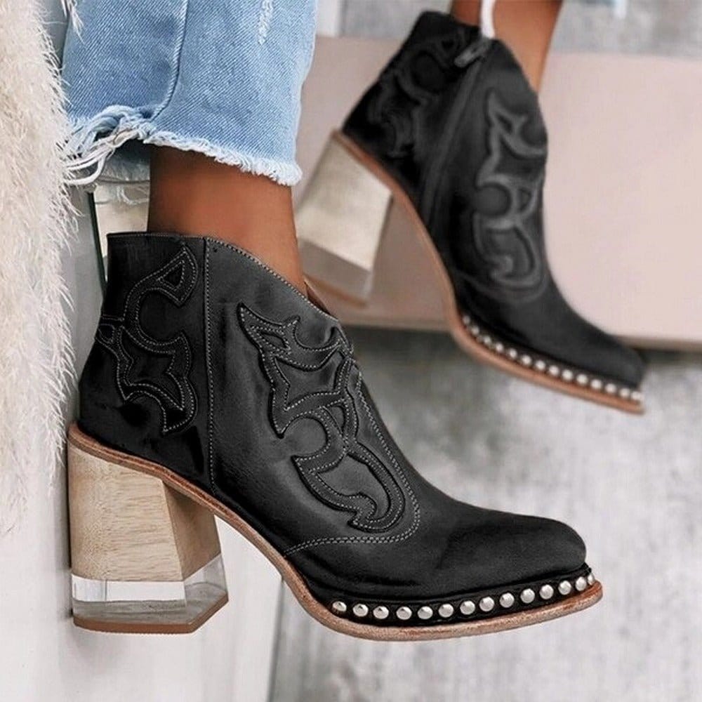 Bella | Classic Mid-Calf Cowboy Boots for Women