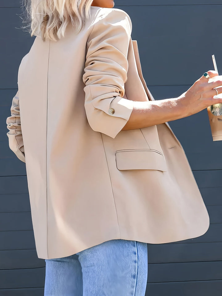 Wolff | Women's Casual Tailored Revere Collar Blazer