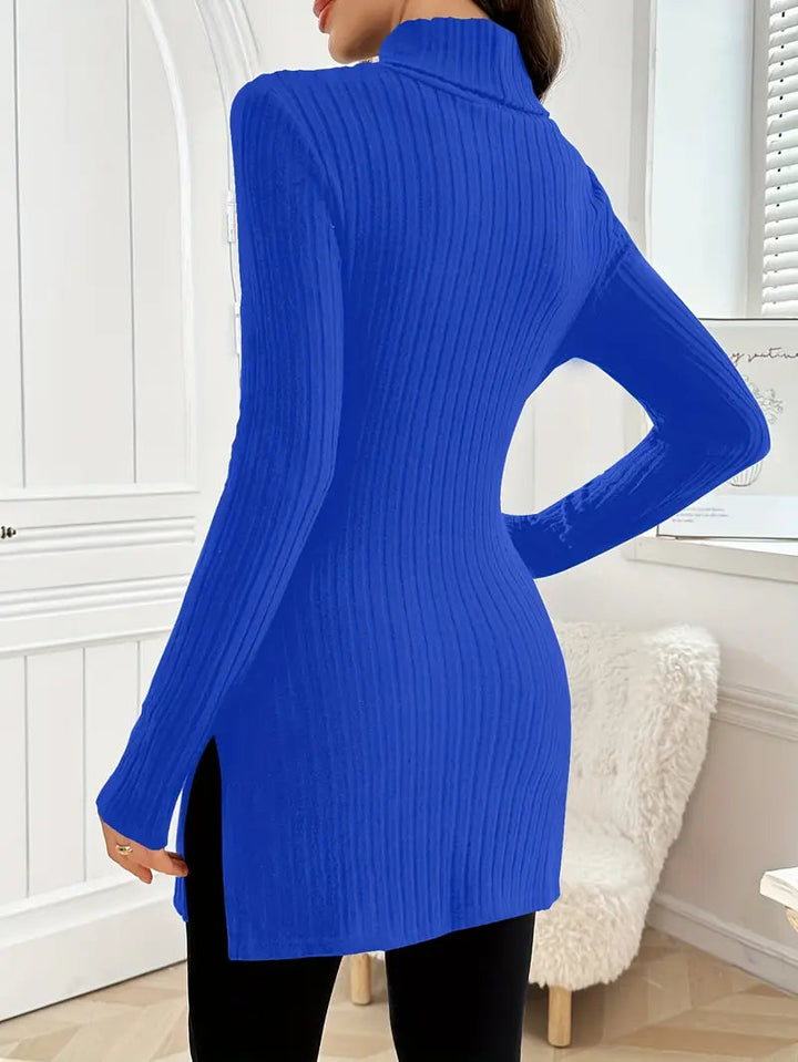 Sarah | Slim Fit Sweater – Elegant Long Sleeve Style for Women
