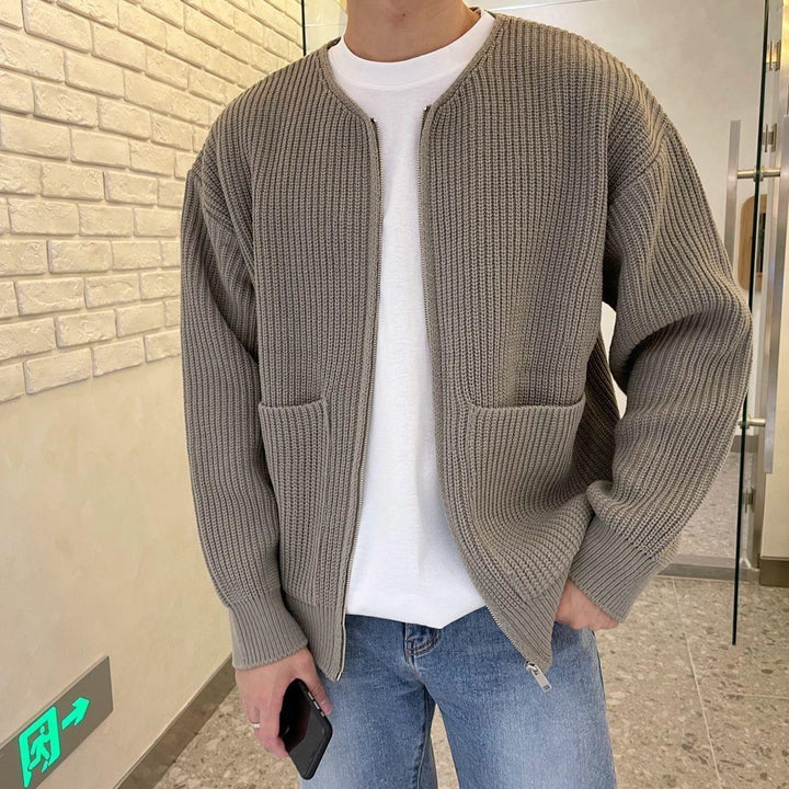 Caspian | Long Sleeve Knit Vest