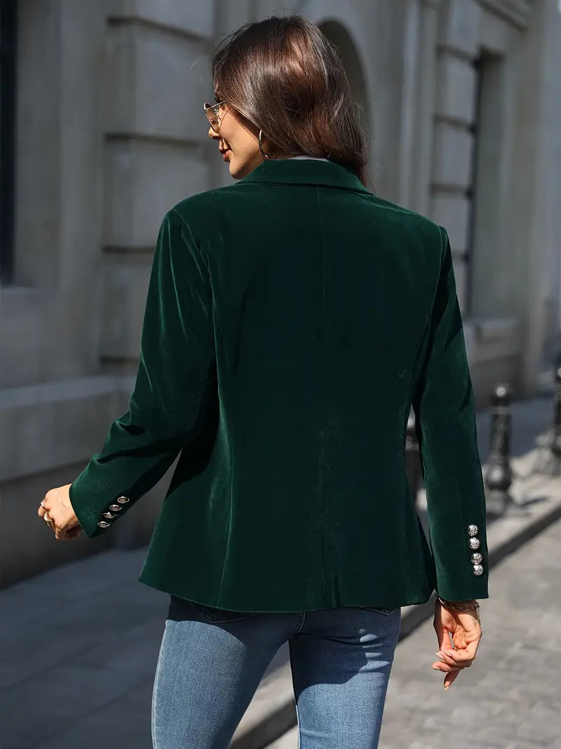 Aurora | Blazer lussuoso da donna in velluto intramontabile