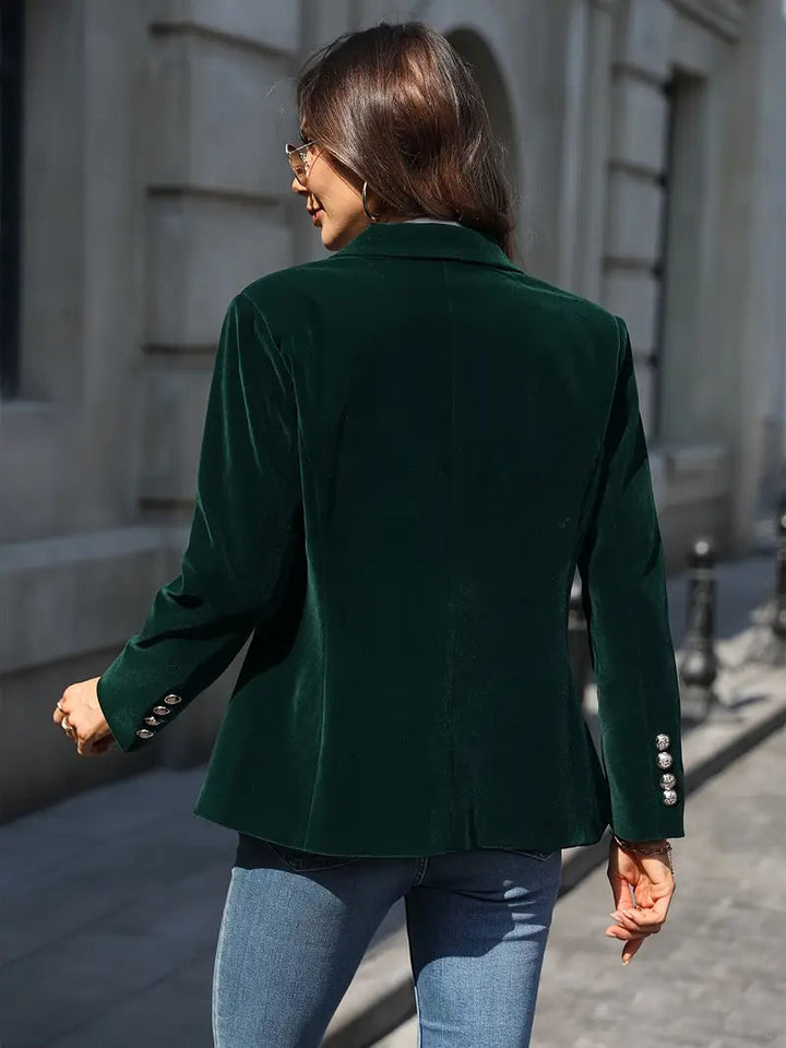 Aurora | Blazer lussuoso da donna in velluto intramontabile