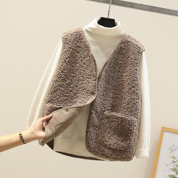 Clarisse | Classic Women’s Lambswool Vest
