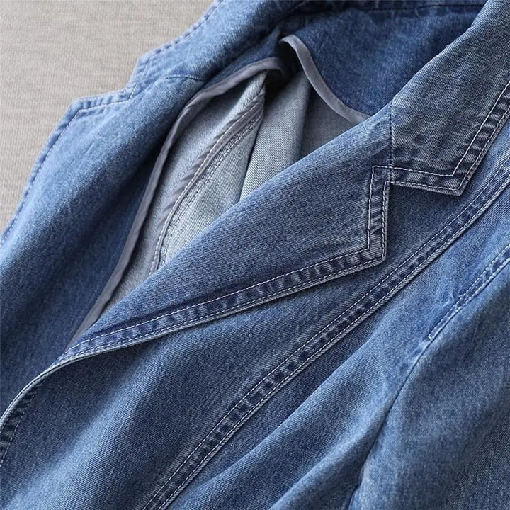 Isadora | Timeless Modern Denim Blazer