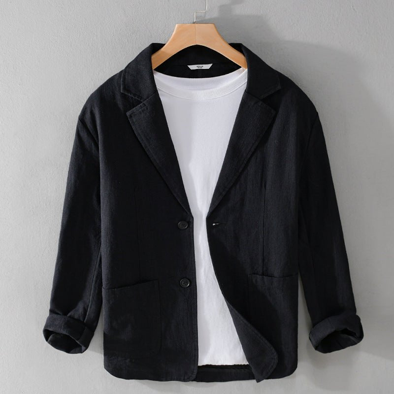 Terran | Lässiger Blazer mit entspannter Passform in Erdtönen für Herren