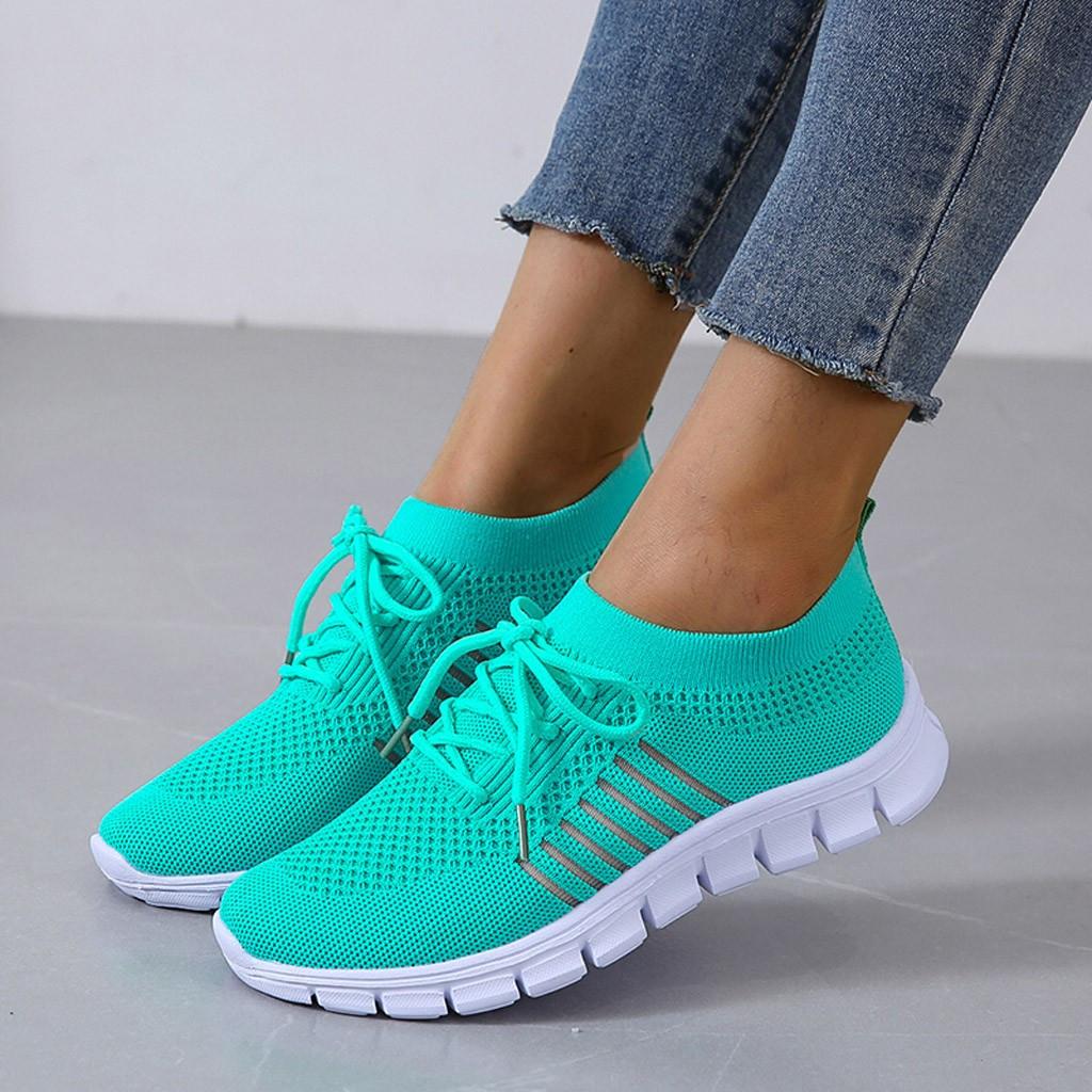 Aurelia | Sportliche orthopädische Freizeitsneaker aus Flyknit für Damen