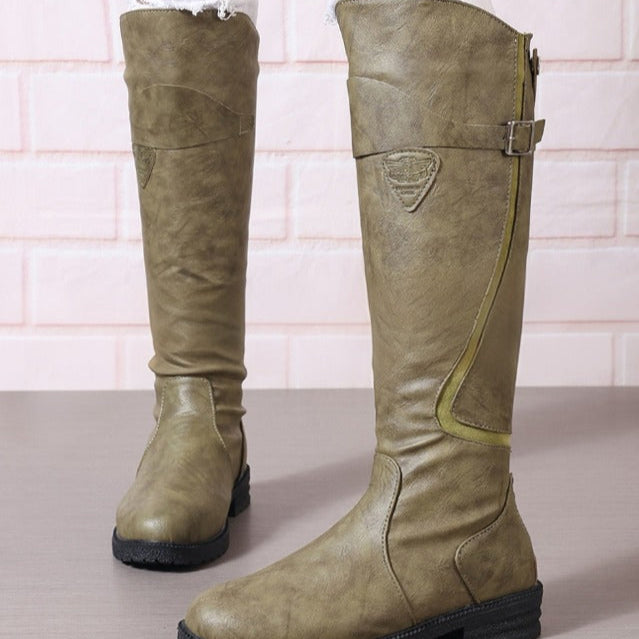 Madeleine | Stivali da equitazione da donna in pelle vegana