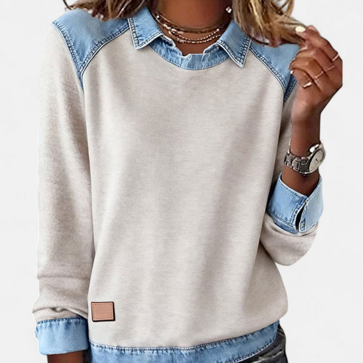 Aurelia | Modern Long-Sleeve Knit Sweater
