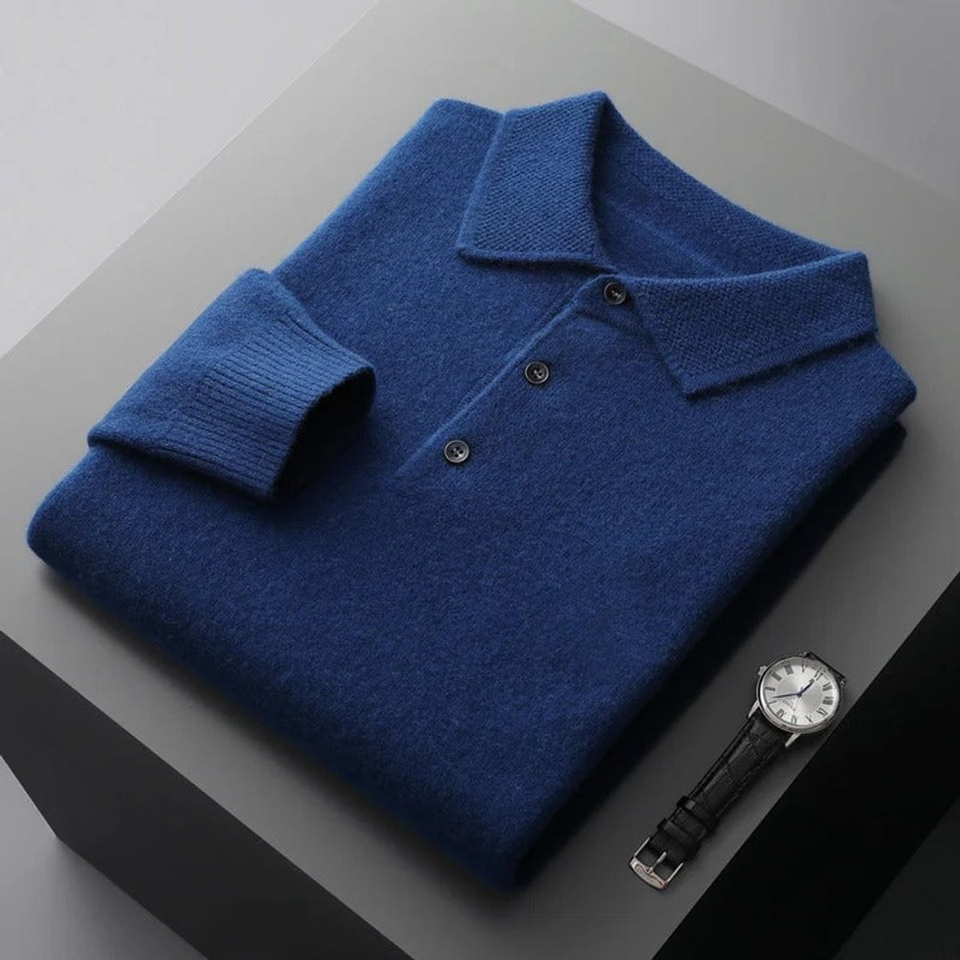 Sebastian | Knitted Sweater – Luxurious Cashmere Style for Men