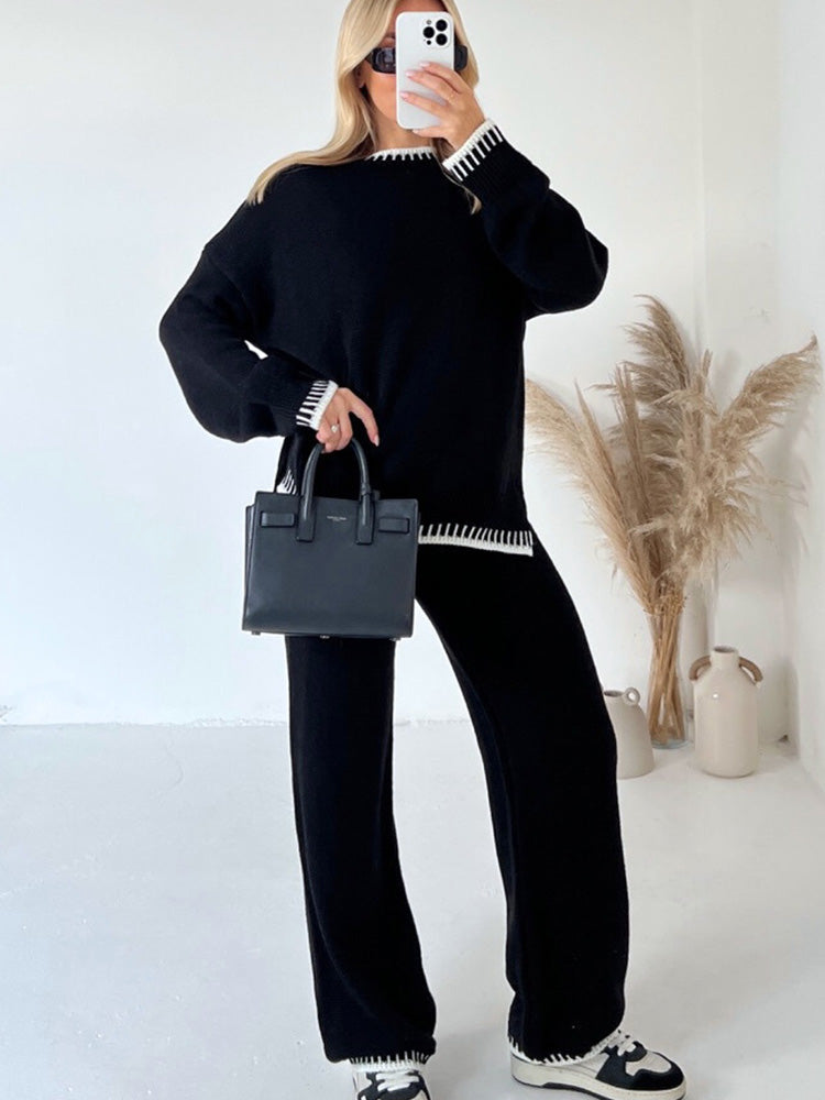 Astrid | Completo comodo in maglia a due pezzi