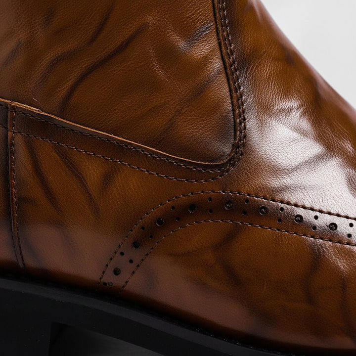 Hudson | Stivali vintage in pelle genuina