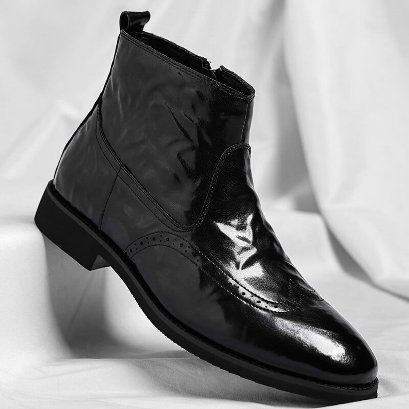 Hudson | Stivali vintage in pelle genuina