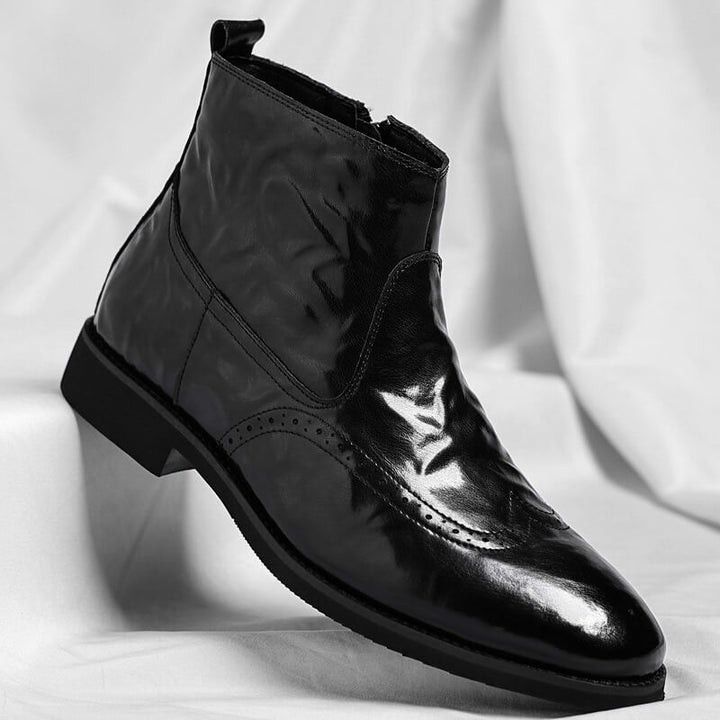 Hudson | Stivali vintage in pelle genuina