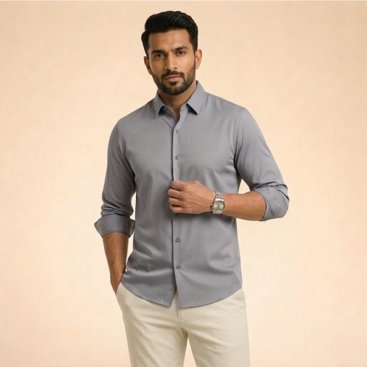 Jonathan | Classic long-sleeved shirt for men