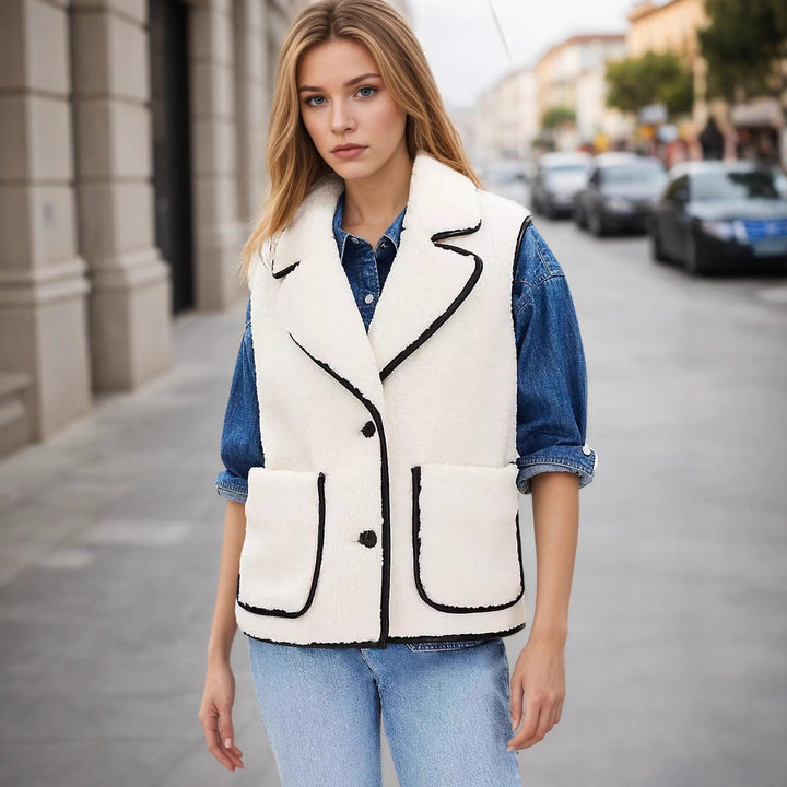 Zarelle | Gilet bouclé alla moda