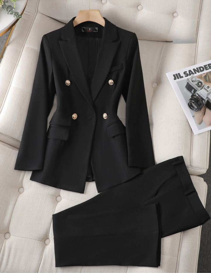 Leonie | Elegantes 2-teiliges Damen-Set aus Blazer und Hose
