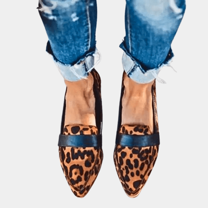 Elora | Alltagstaugliche Damen-Loafer aus Leder zum Hineinschlüpfen