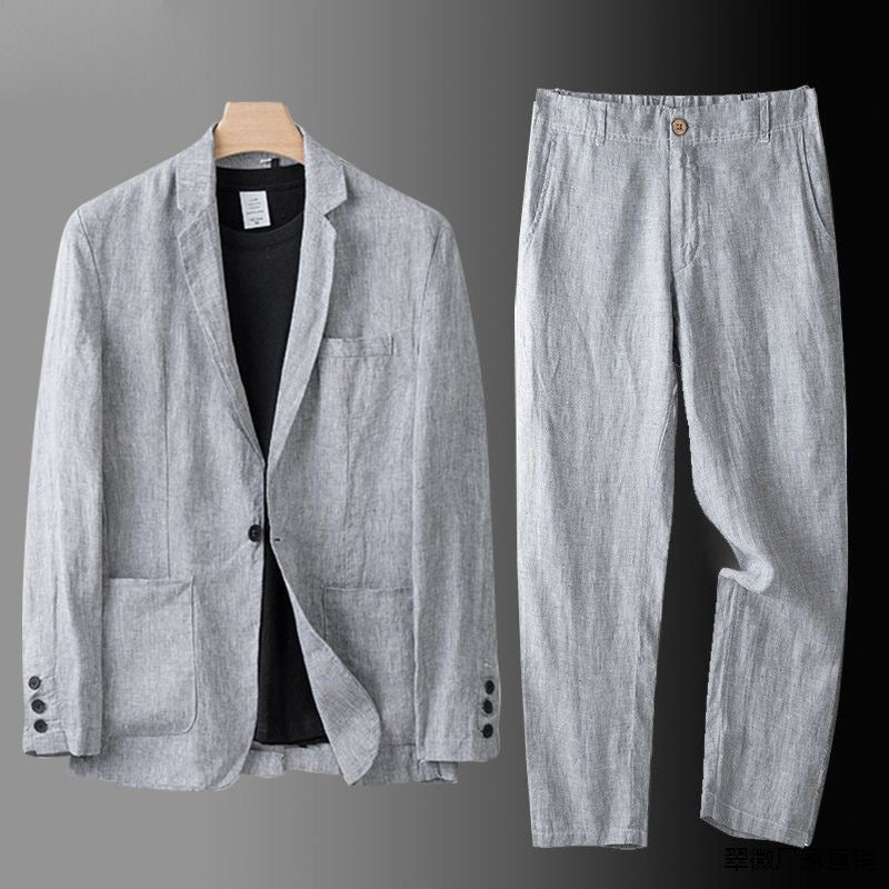 Elena | Zeitloser lässiger Leinenblazer für Damen