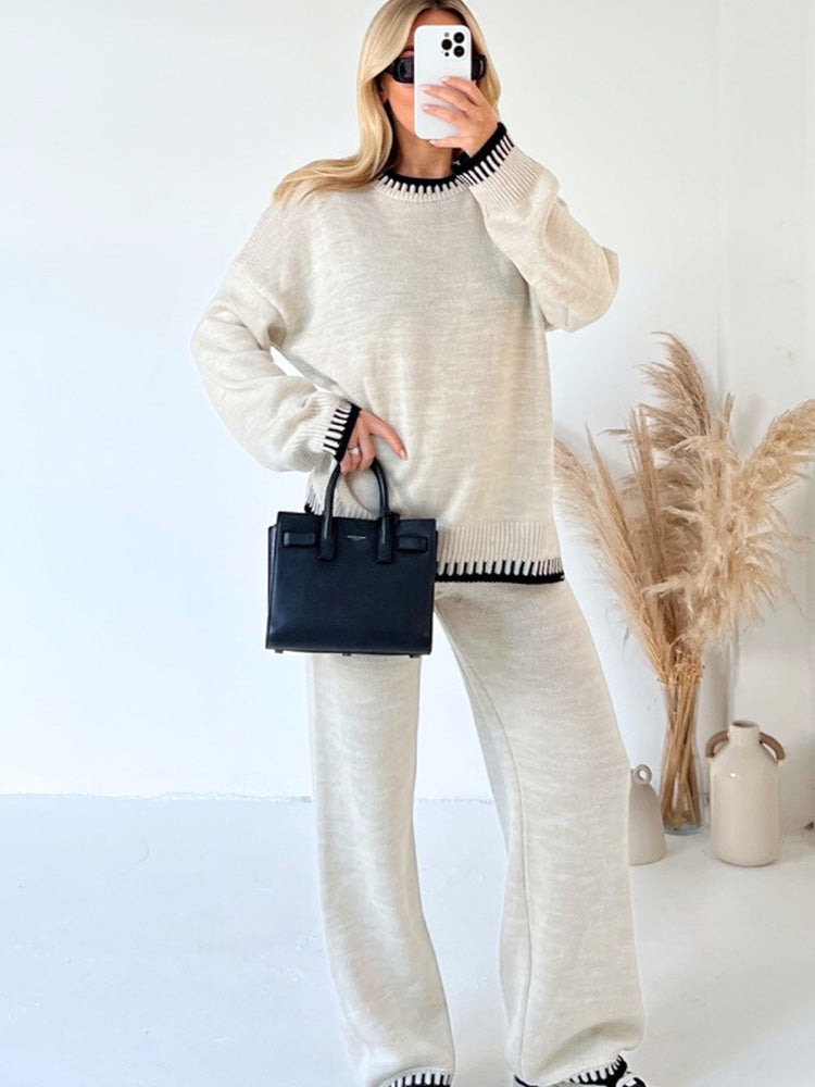 Astrid | Completo comodo in maglia a due pezzi