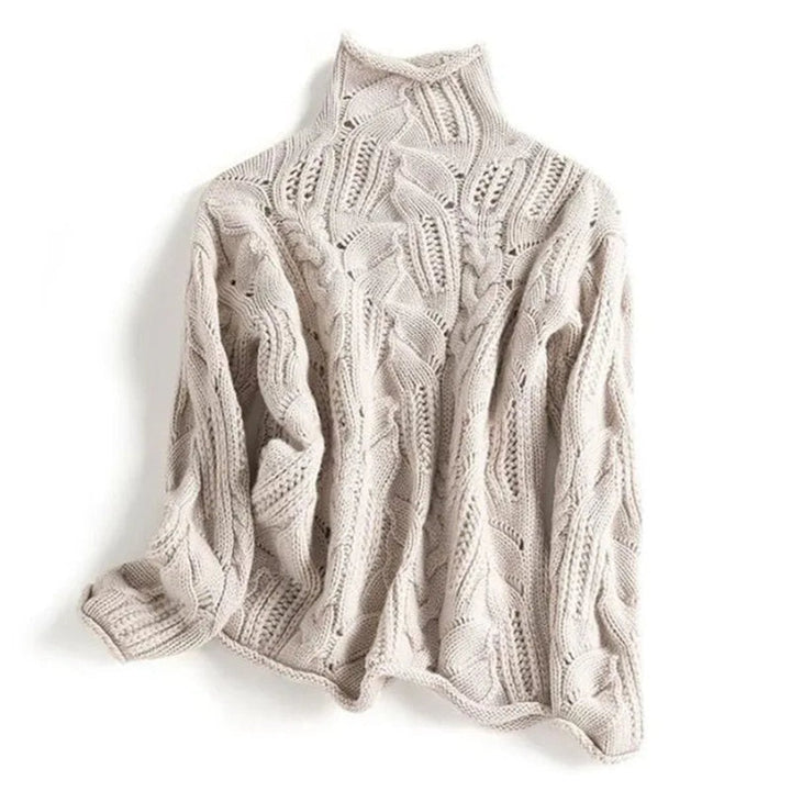 Marie | Knit Sweater – Stylish Cable Knit Design for Women