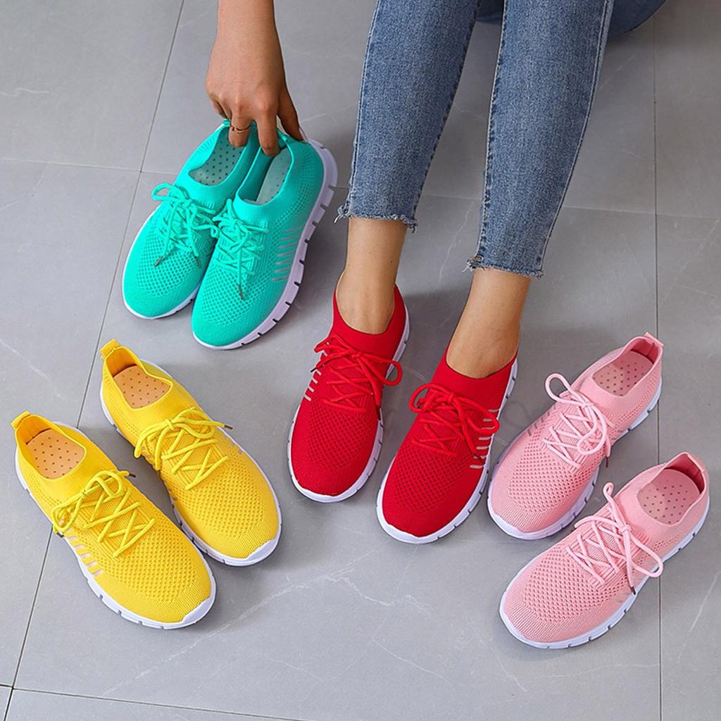 Aurelia | Sportliche orthopädische Freizeitsneaker aus Flyknit für Damen
