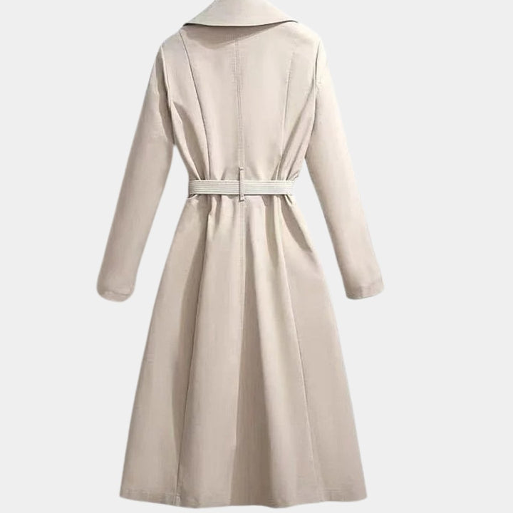 Violet | Eleganter Trenchcoat mit Gürtel für Damen