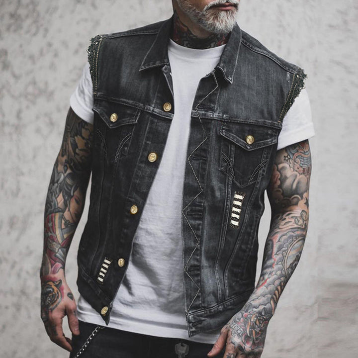 Dorian | Classic Men’s Denim Vest