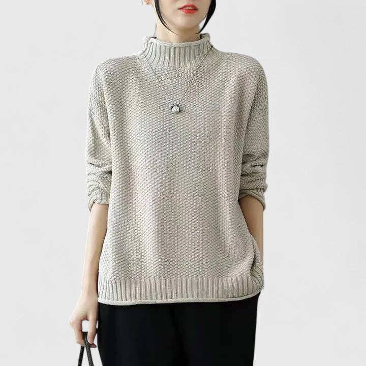 Hazel | Elegant Viscose Blend Sweater