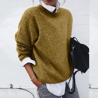 Aurelia | Relaxed-Fit Crew-Neck Cashmere Blend Sweater