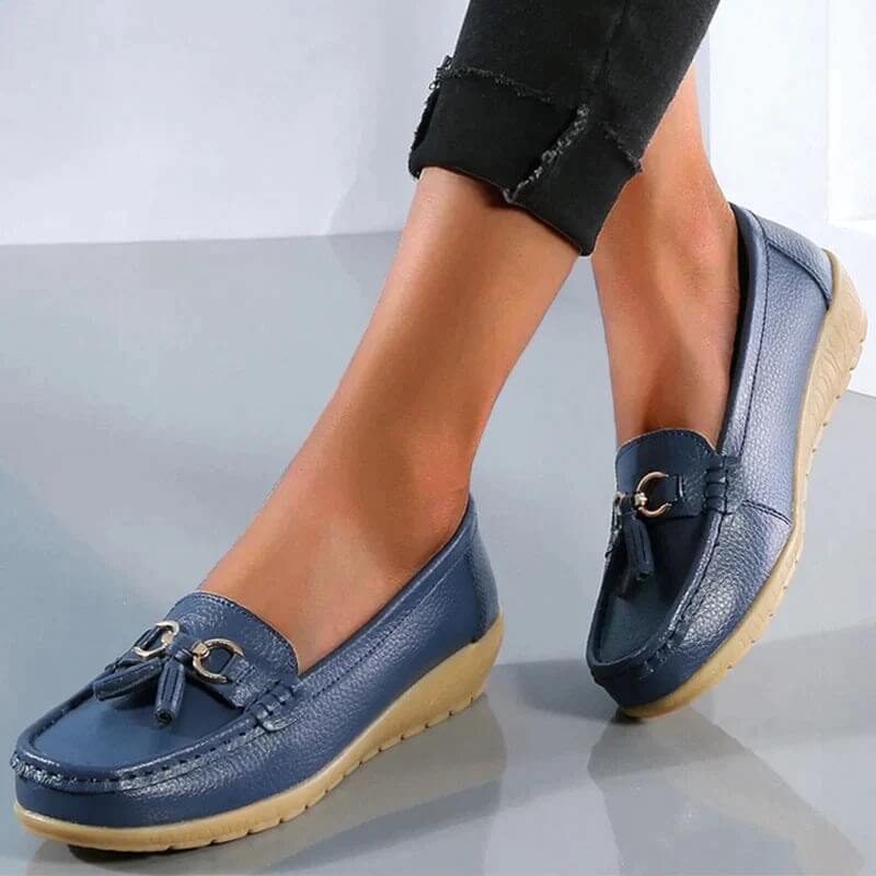 Celestria | Scarpe ortopediche senza lacci, eleganti e dalla calzata ampia, da donna