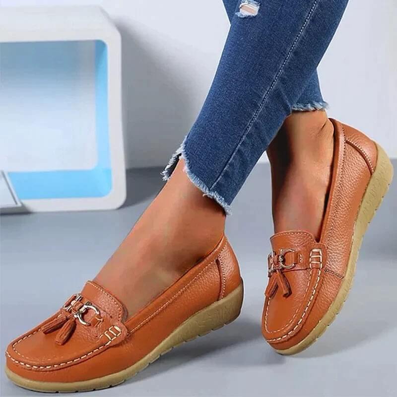 Celestria | Scarpe ortopediche senza lacci, eleganti e dalla calzata ampia, da donna
