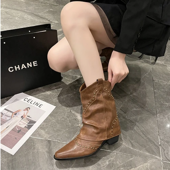 Dakota | Studded Western Cowboy Boots