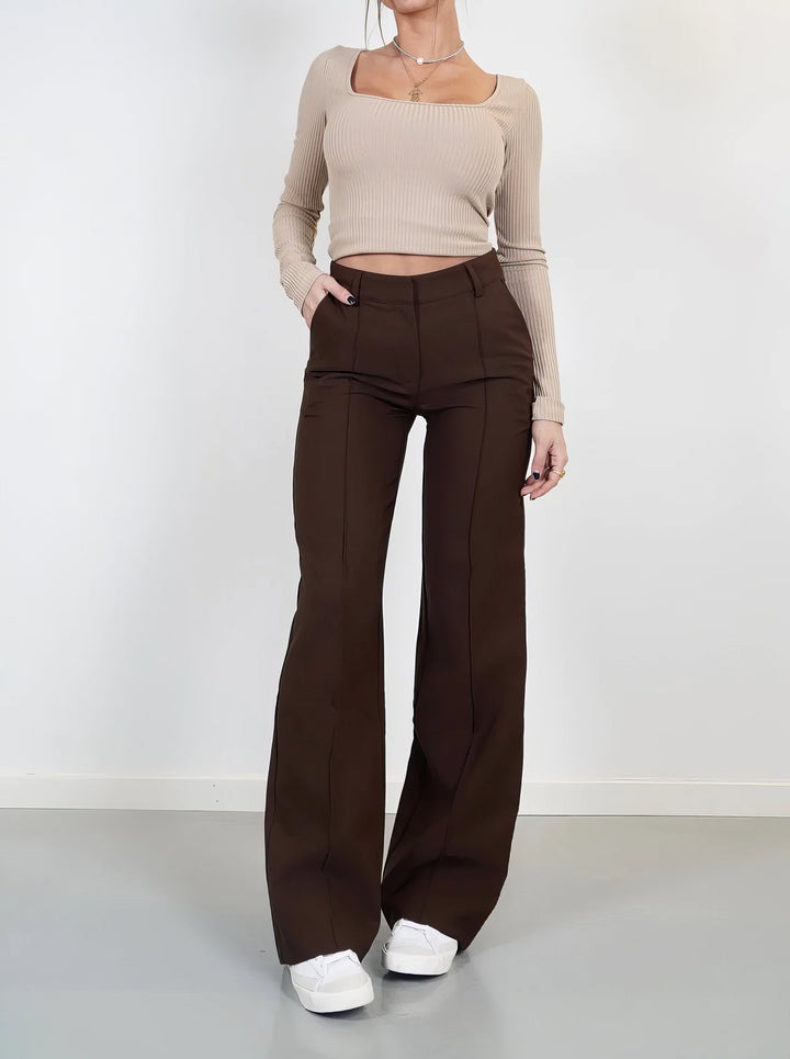 Calista | Relaxed Wide Leg Trousers