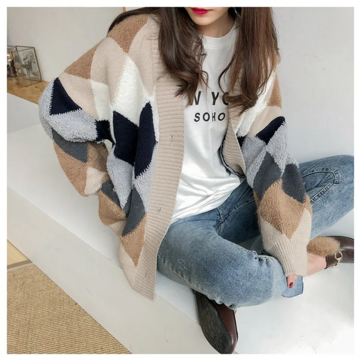 Novelle | Gilet oversize con bottoni frontali