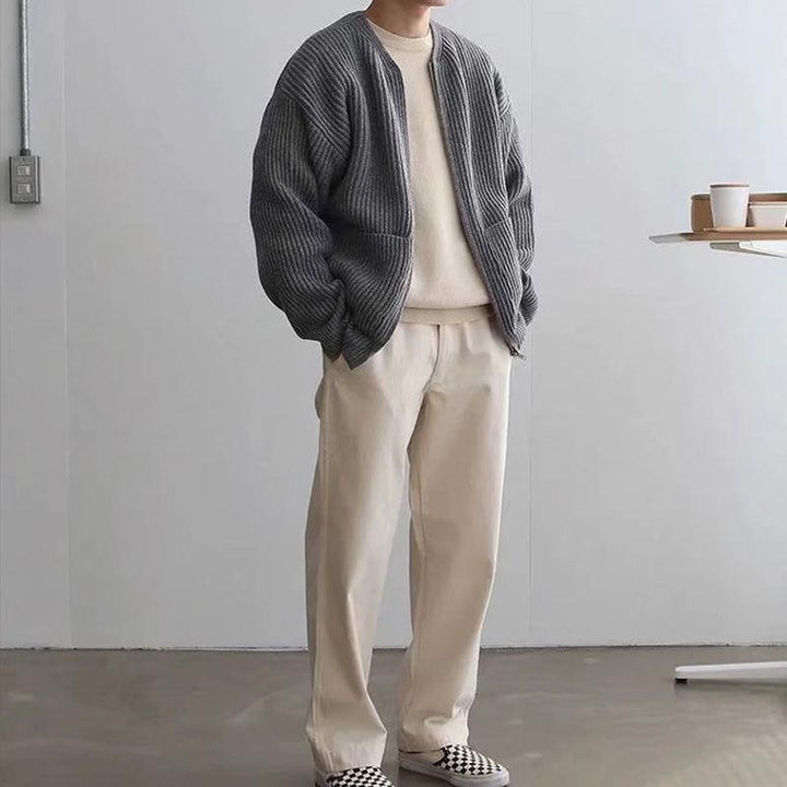 Caspian | Long Sleeve Knit Vest