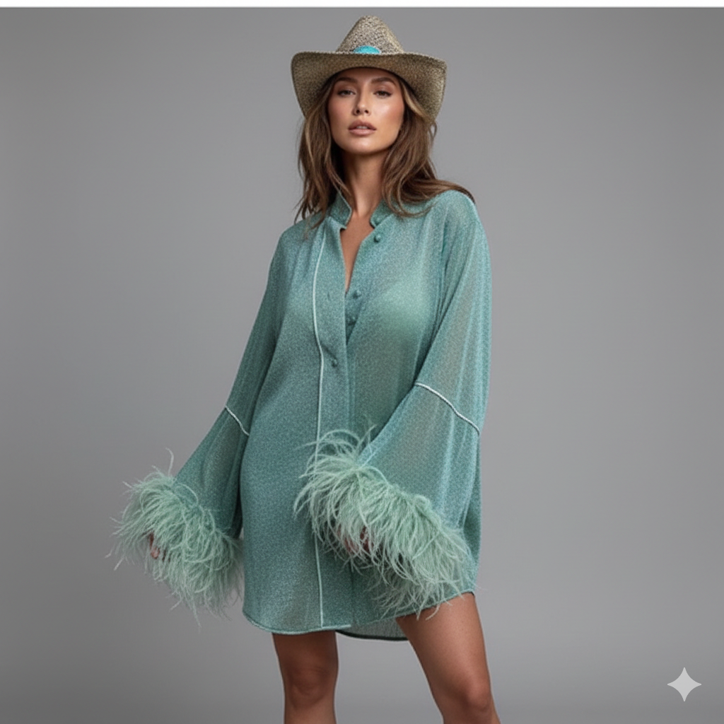 Colette | Completo elegante con pantaloni e capo a maniche lunghe con bottoni sul davanti