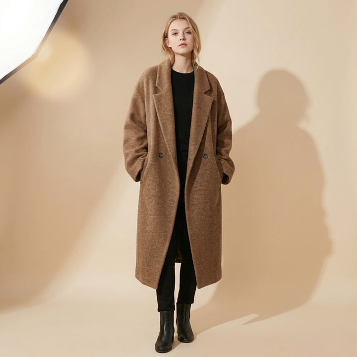 Kristi | Stylish & Oversized Winter Wool Coat