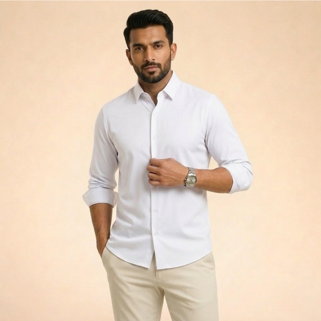 Jonathan | Classic long-sleeved shirt for men