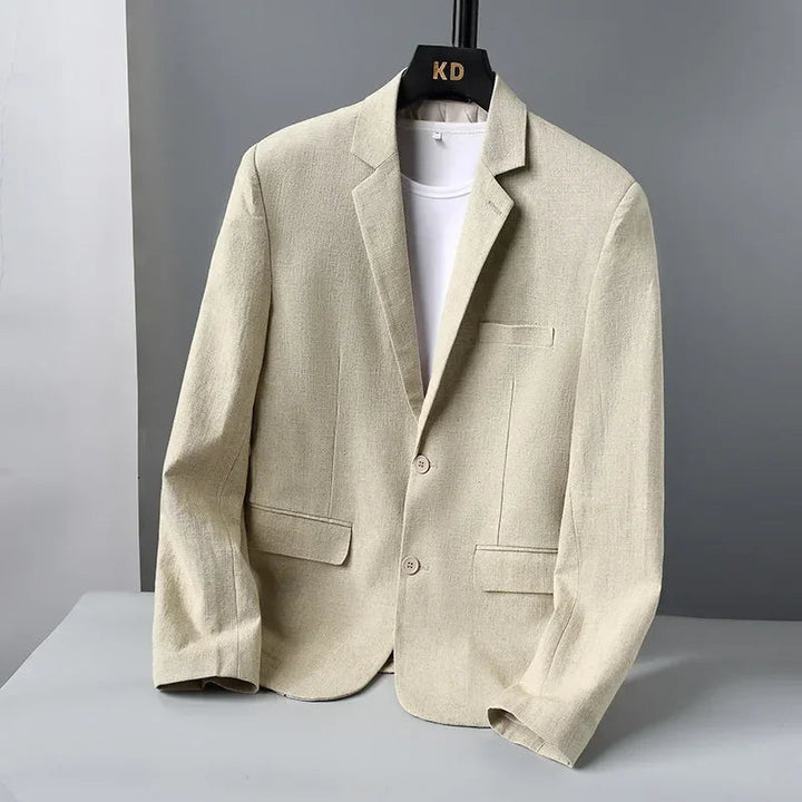 Alex | Blazer elegante in lino dallo stile intramontabile
