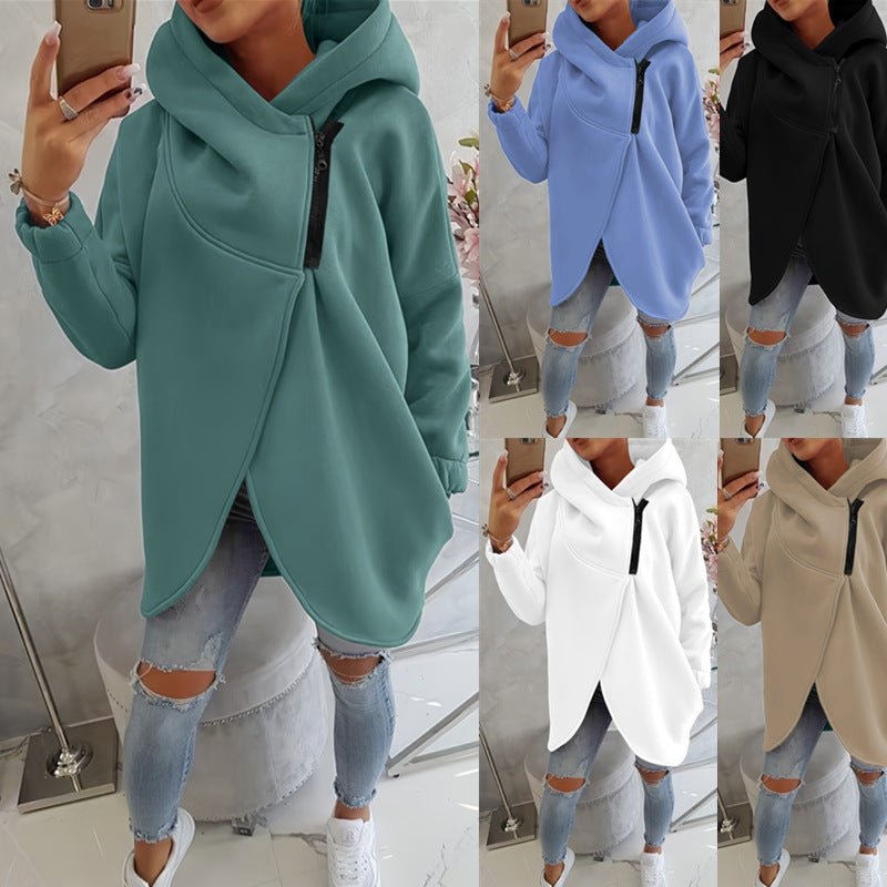 Emara | Zip-Up Hoodie for Women – Casual Everyday Style