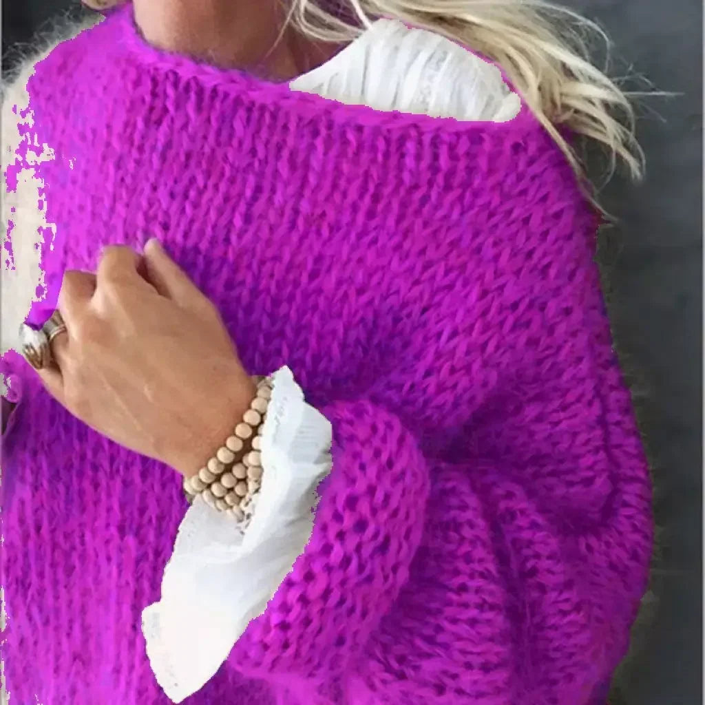 Aloura | Lightweight Relaxed-Fit Knitted Sweater