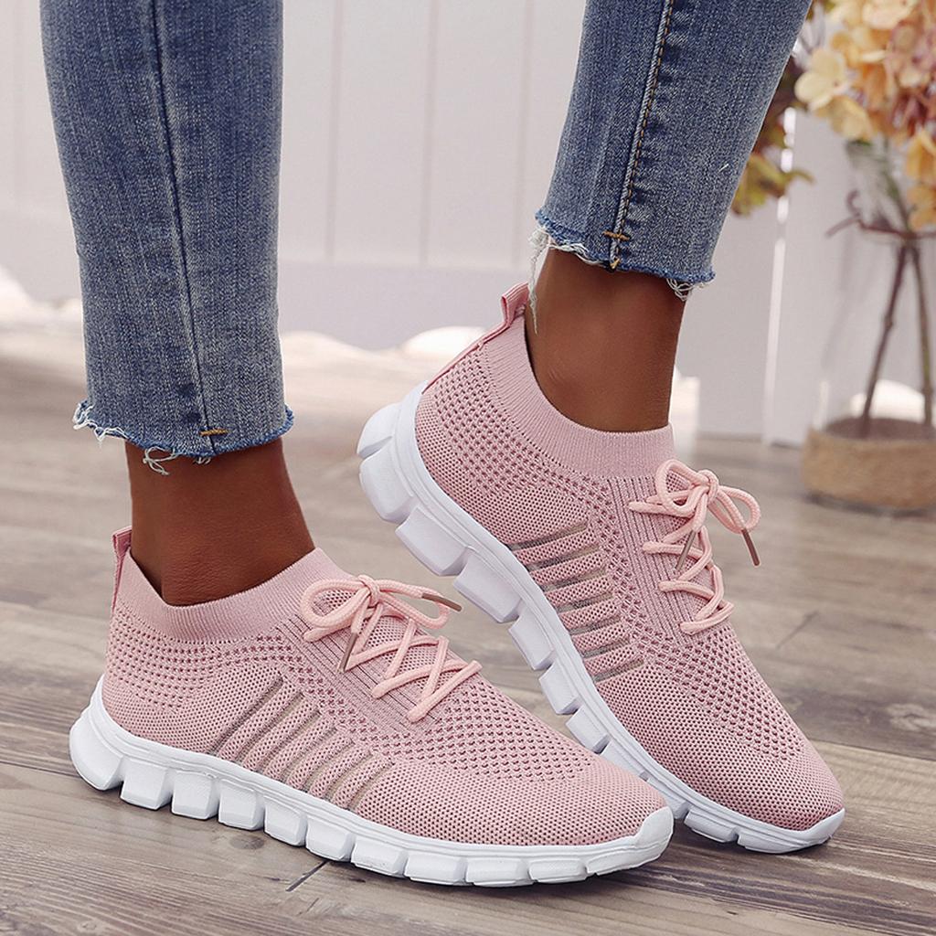 Aurelia | Sportliche orthopädische Freizeitsneaker aus Flyknit für Damen