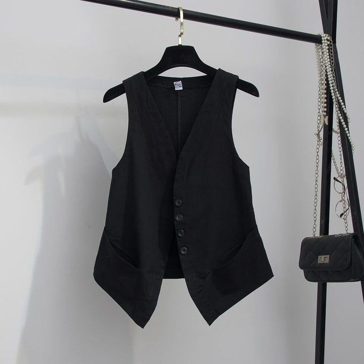 Valeria | Gilet elegante e leggero in lino