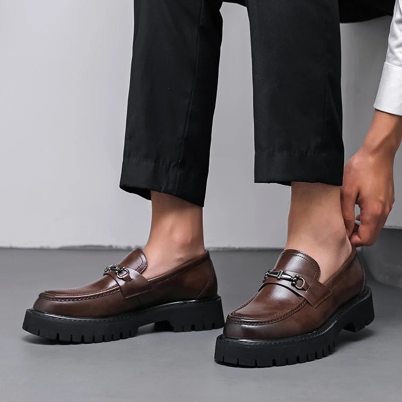 Alexander | Sophisticated And Bold Men's Leather Loafers 4