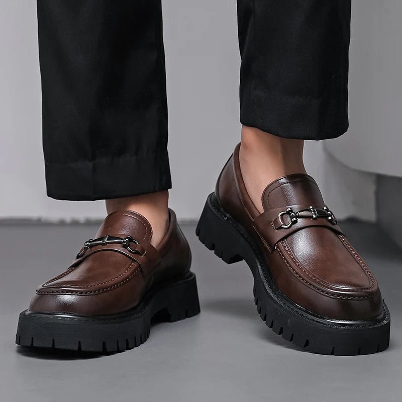 Alexander | Sophisticated And Bold Men's Leather Loafers 5