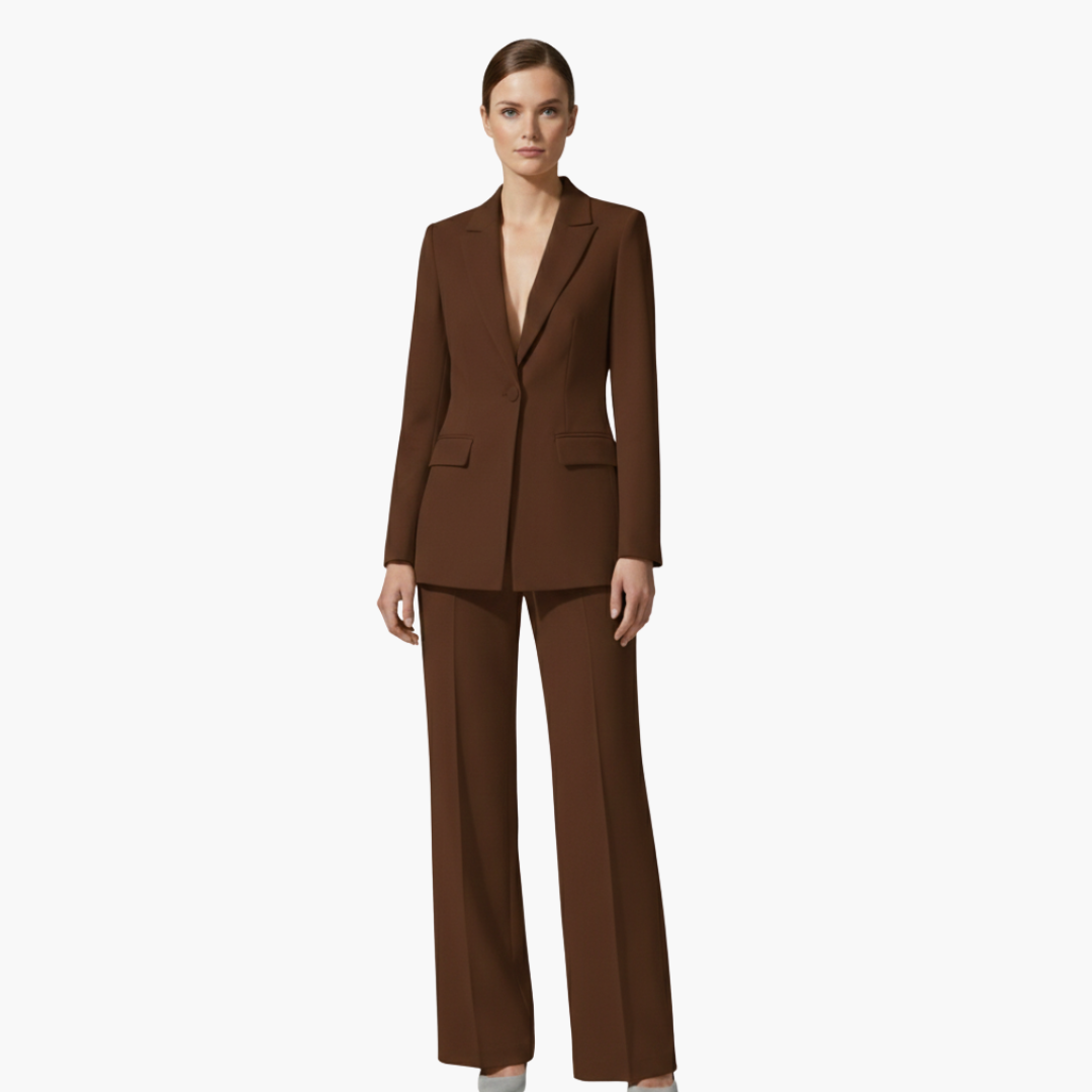 Alexandra | Elegant Tailored Women's Blazer Suit Set 8